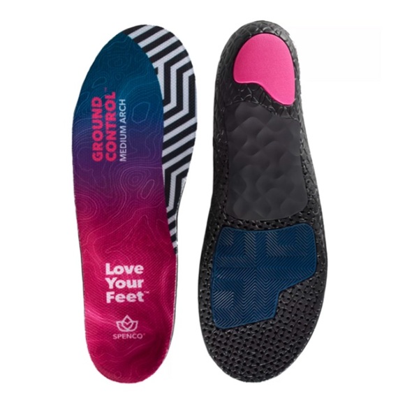 SPENCO Shoes - SPENCO-Love Your Feet INSOLES- GROUND CONTROL Med Arch- SPORT SZ 5 to 6